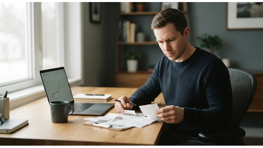 How to calculate the difference between fixed and variable expenses